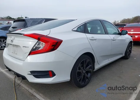 2021 Honda Civic Sport from USA, damaged, VIN 2HGFC2F85MH548055
